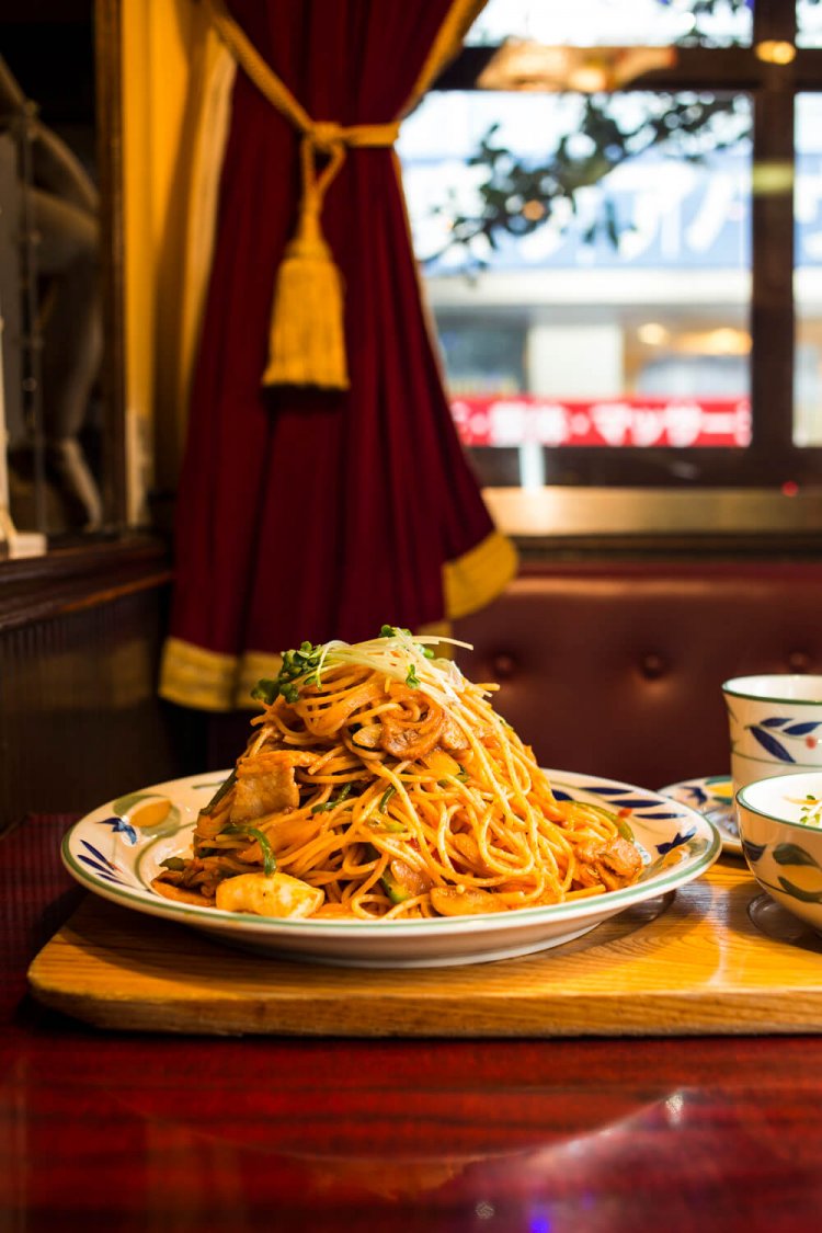 大宮伯爵邸ナポリタン850円。