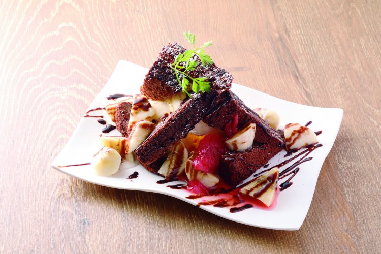 ガトーショコラマウンテン637円。