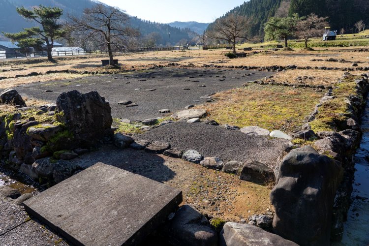 平面復原地区にある医師の屋敷跡。出土品から医者がいたことが判明。