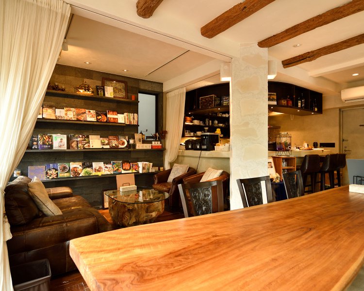 レシピを明記されたメニュー表は持ち帰り可。