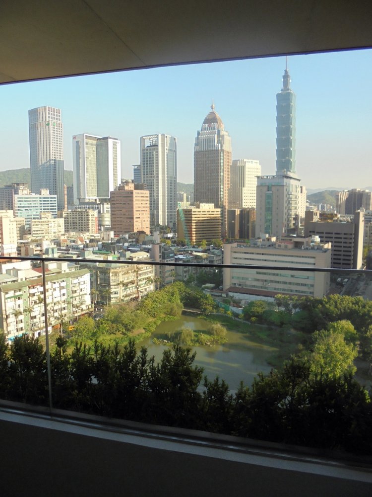 部屋からの眺めも最高だ。