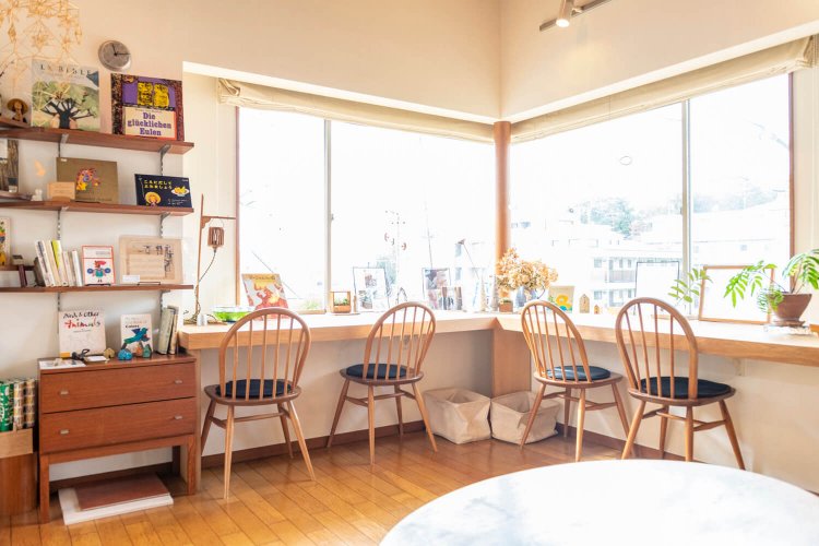 冬は16時ごろの夕景がきれい。