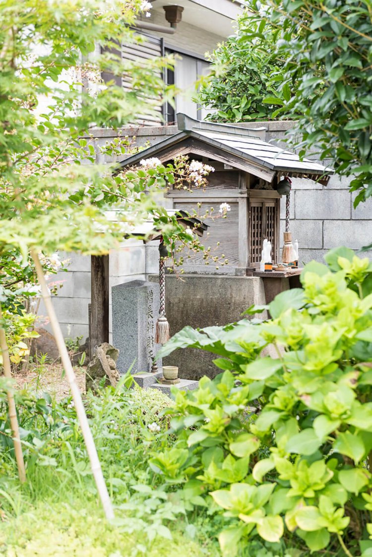 お稲荷さんと弁財天にお参りを。