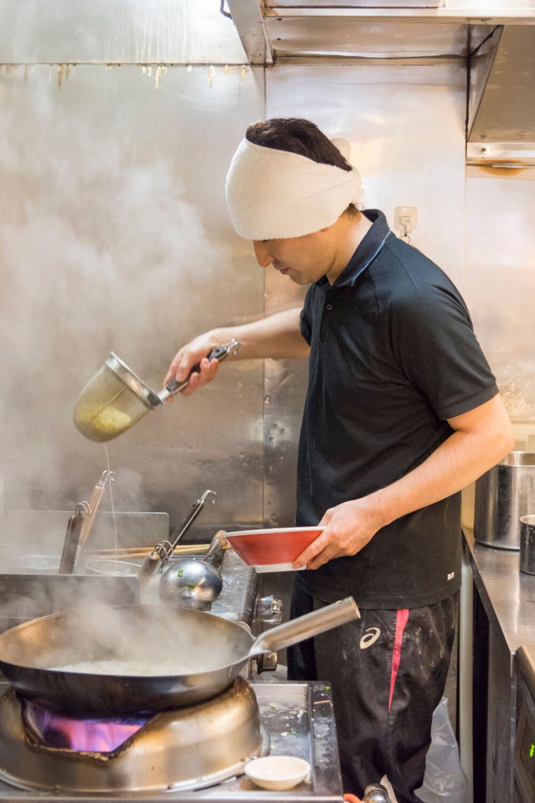 「タンメンと餃子だけなんで、ちゃんと手作りしないと申し訳なくて」と菊地店長。