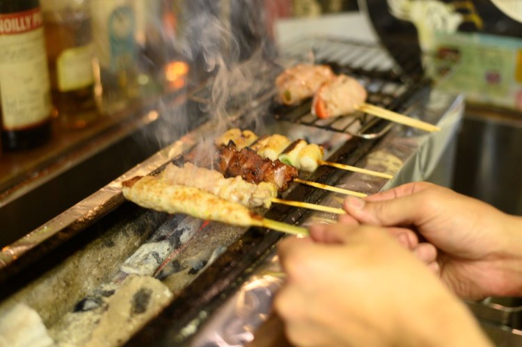 紀州備長炭を使用。