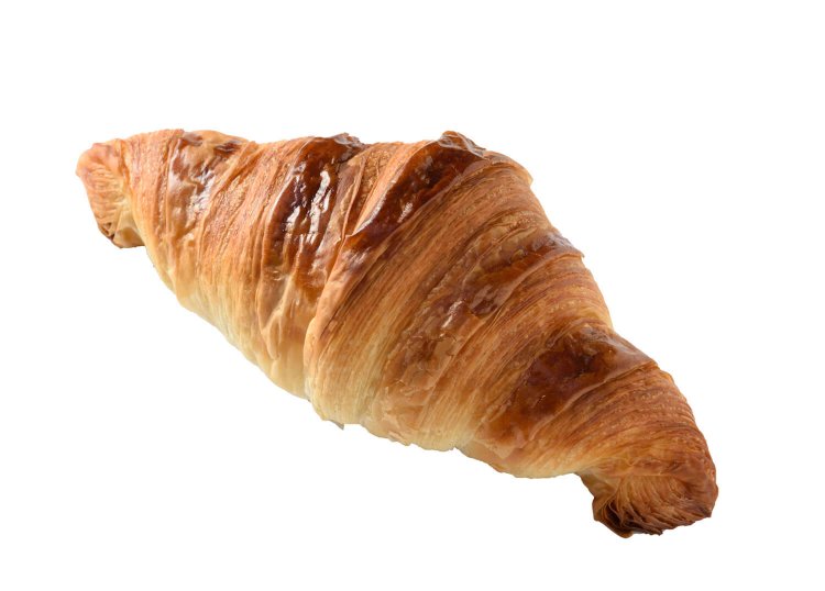 クロワッサン240 円。バターの香りはもちろん、食感にも魅了される。