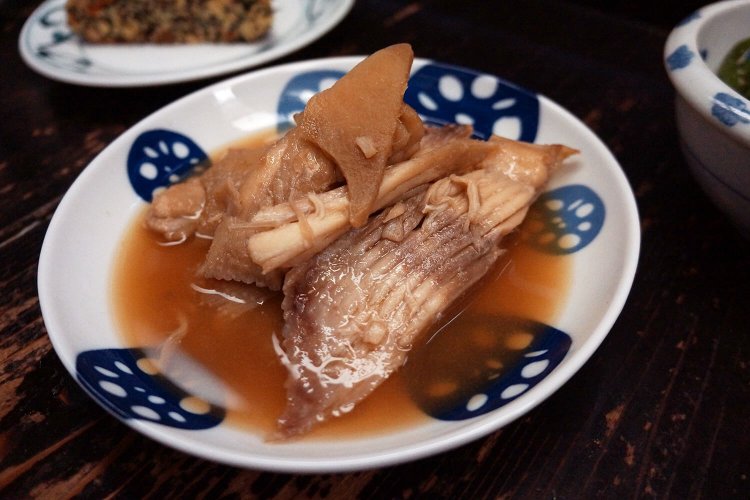 カスベの煮付け600円