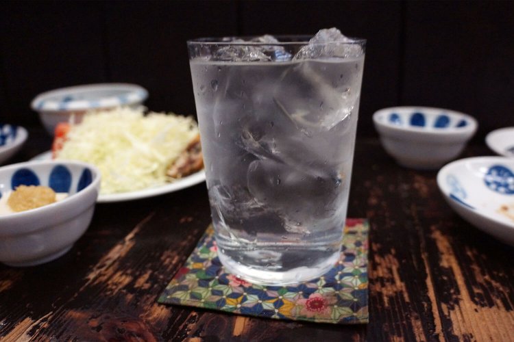 焼酎水割り600円