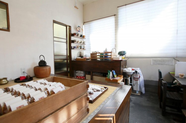 カフェスペースもあって、ティータイムも過ごせる。