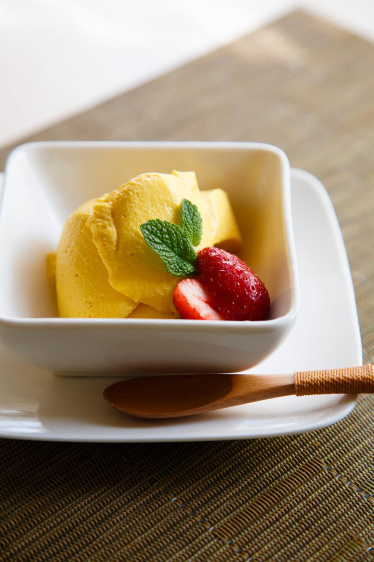 濃厚マンゴープリン400円。