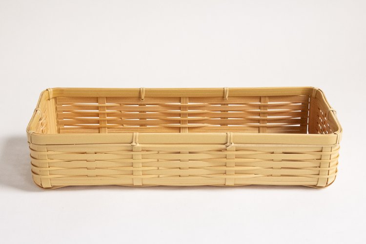 大分の竹のカトラリートレイ6600円。