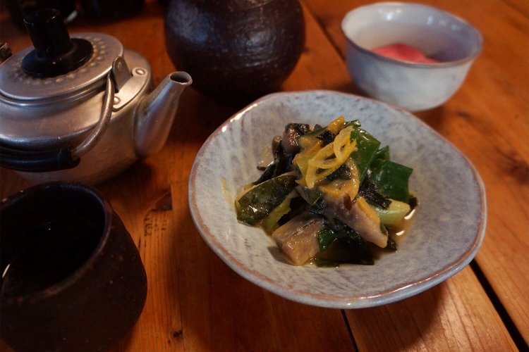 わけぎとしめさばぬた550円