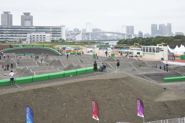 コースは大会ごとにコースデザイナーが造る。今回は２カ月がかりで距離が450mと長めだ。