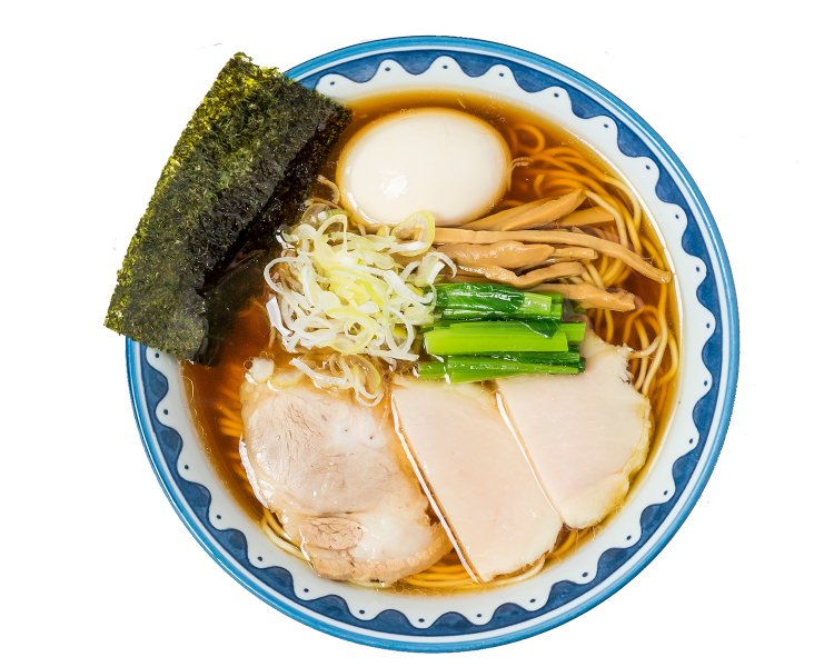 あっさり系の醤油ラーメン、ガンコンラーメン980円も。