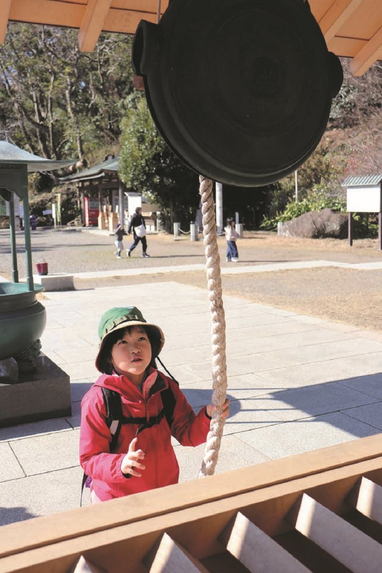 日本寺本堂で参拝。
