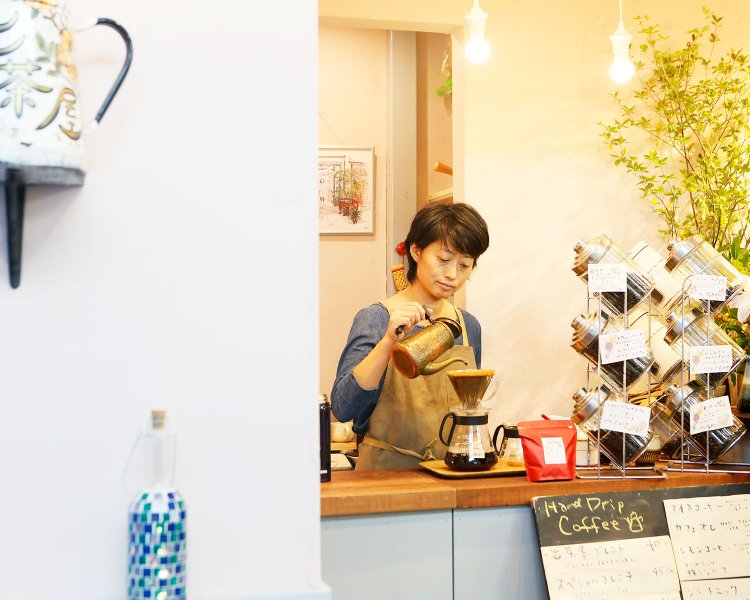 ここも屋台のよう。