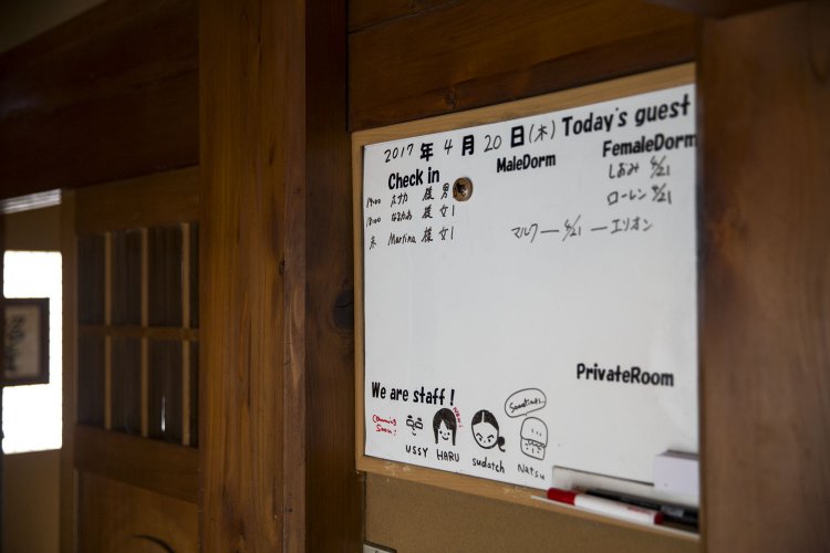 ゲストのニックネームが書かれる。