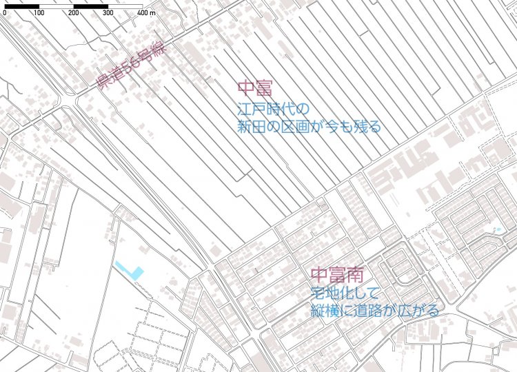 国土地理院「基盤地図情報」を元に筆者作成
