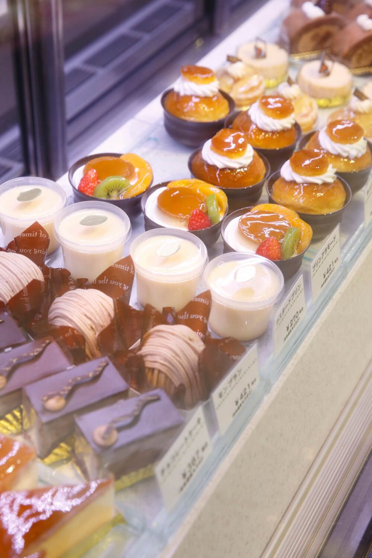 元は和菓子専門だが、洋菓子も手掛けるのがうれしい。