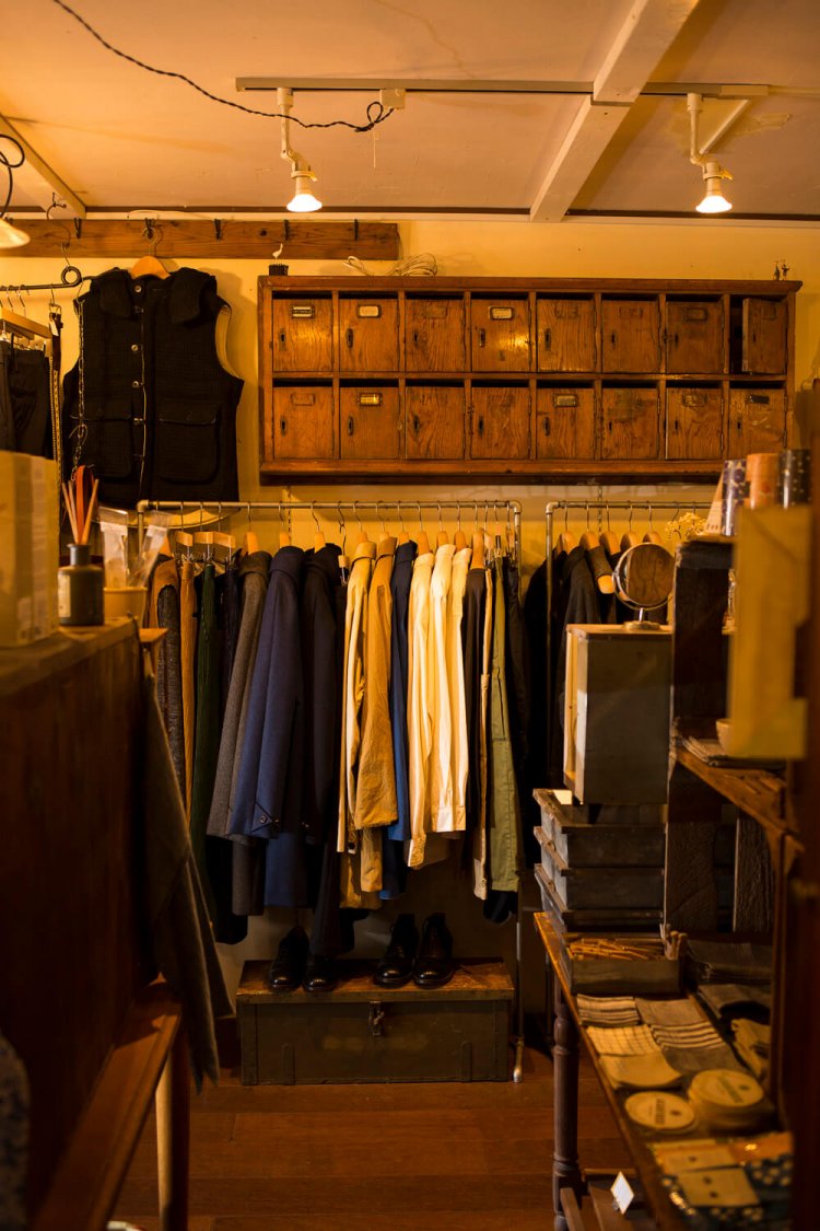 服は男性用、女性用あり。