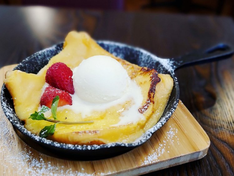 特製フレンチトーストセット1000円。  