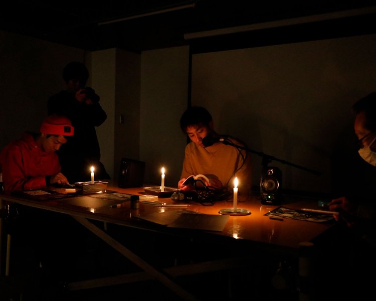 「Daily drawing,Daily page」の様子。（写真提供：コ本や honkbooks）