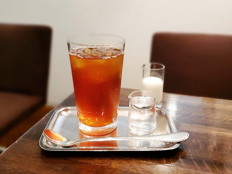 アイスティ（ニルギリ）450円（税別）。