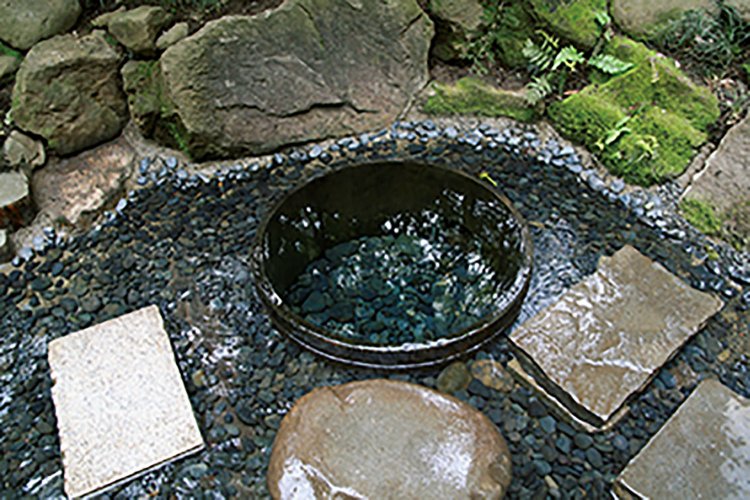 御苑最奥部の清正井（きよまさのいど）は、運気向上 のパワースポット。