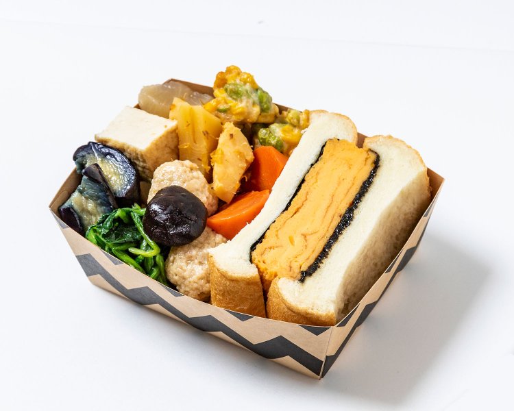 狙いは、和×パンという意外性。「大森・ノリにのってるのりたまサンド」を勝手にプロデュース！