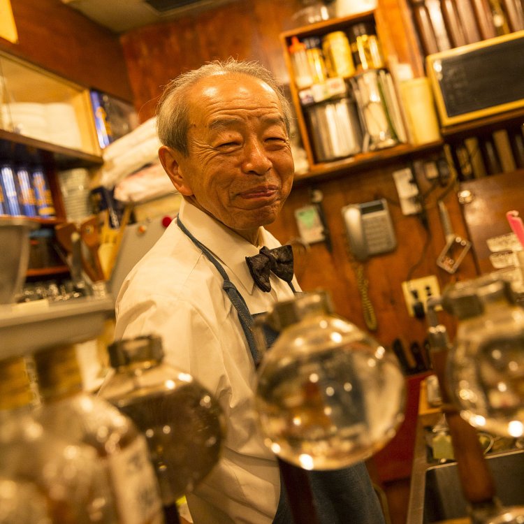 マスターの森さん。