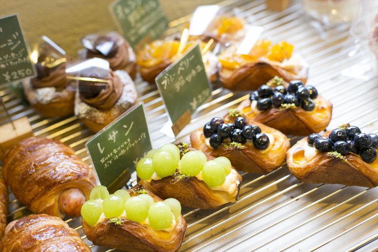 和洋の素材が駆使され、バリエーション豊富。