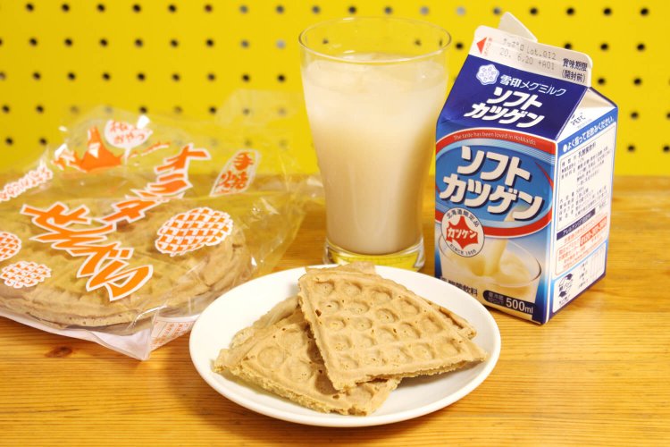 見た目は完全に北海道民の3時のおやつ。(道民の皆さん、違ったらすみません)