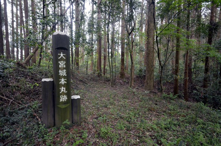 日々輝学園高校（大宮2475-1）のグラウンド奥、古墳群の横にある。