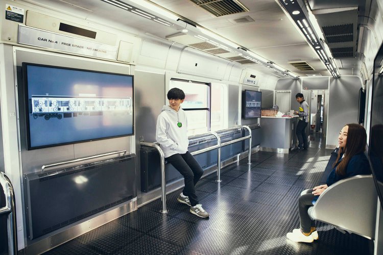 4号車はフリースペースでイベントを開催することも。