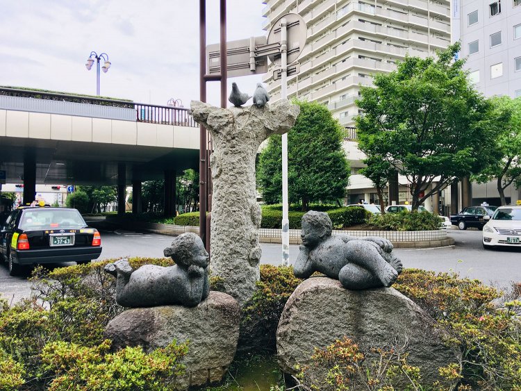 こんなところにハトがいたとは。