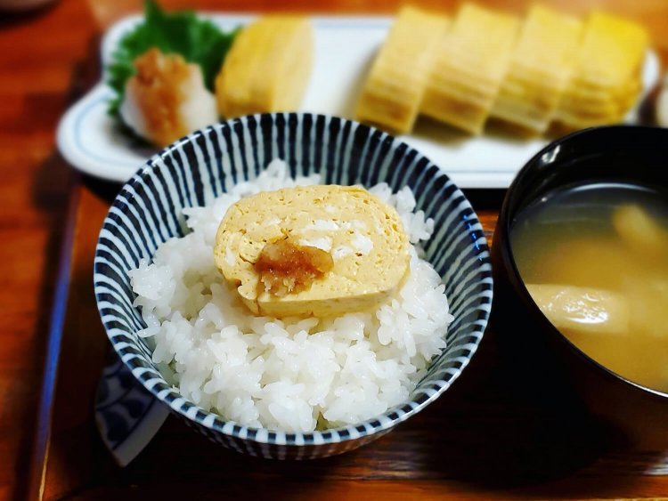 小苦楽　出汁巻定食01