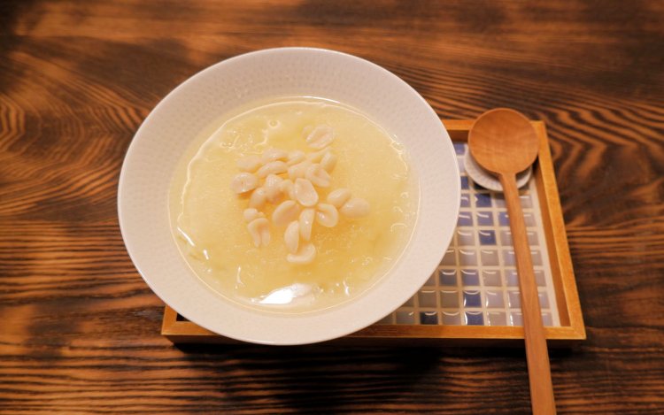 花生豆花（ピーナツトウファ）638円も人気。