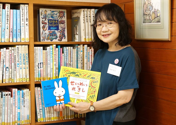 この日、施設を紹介してくれた吉田さん。「少ない時間でしたが、石井桃子さんと実際に関わった時間は宝ものです」と話してくれた。