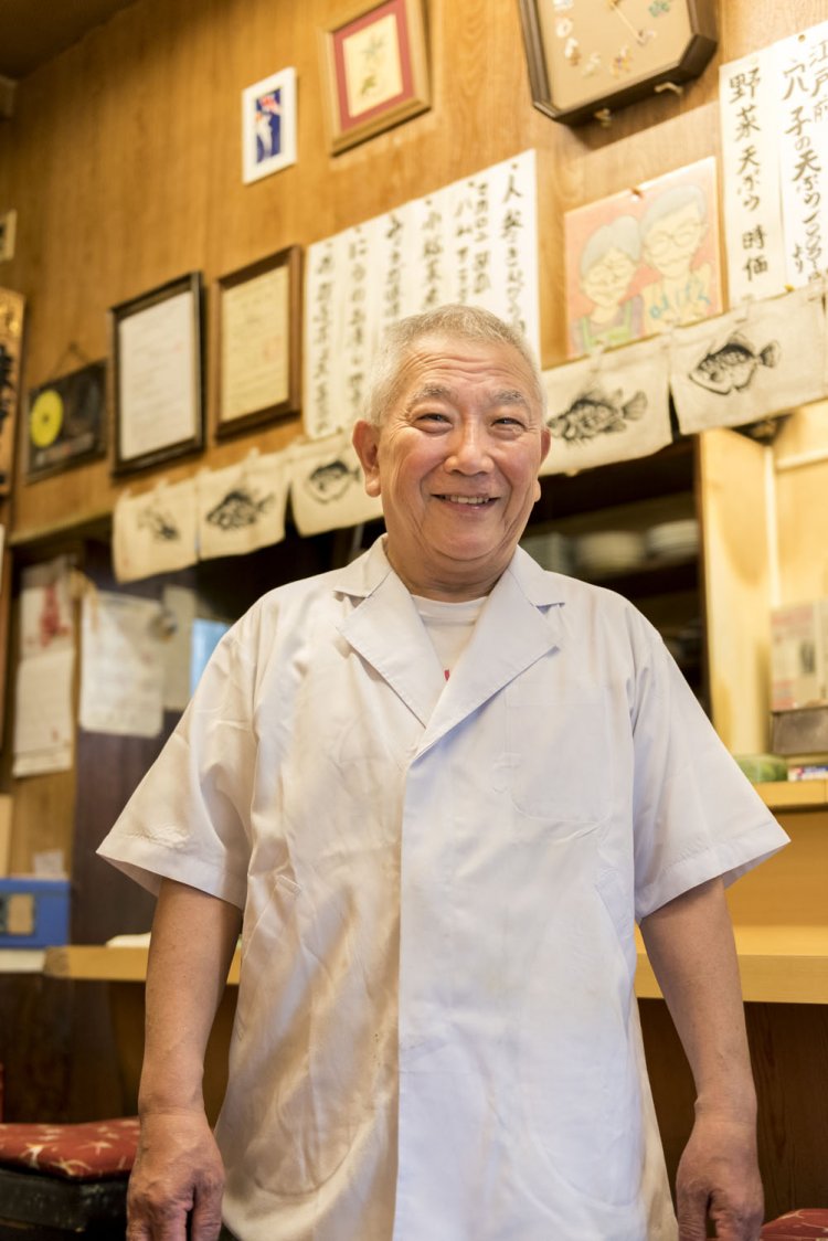 和食歴約50年の元さん。