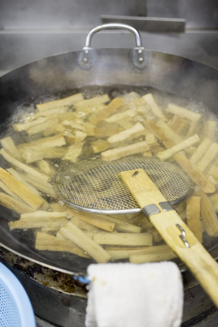 10日たってやっとメンマを仕上げる。