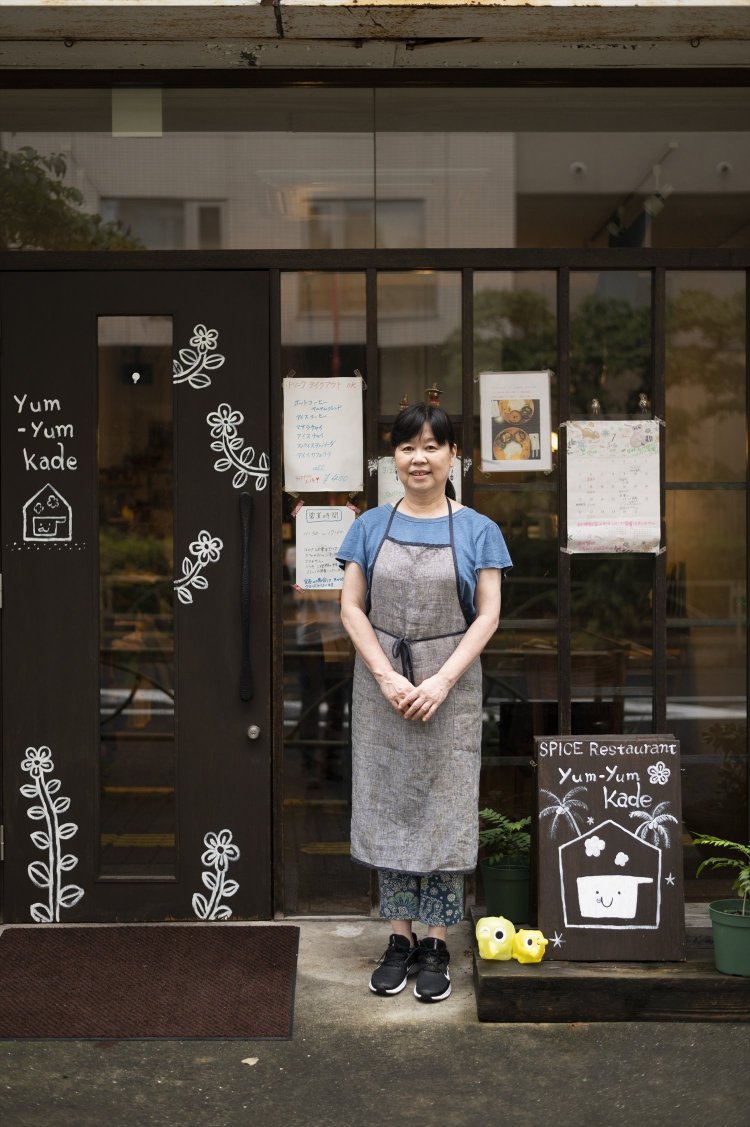 料理教室も主宰する古積さん。2019年5月開店。