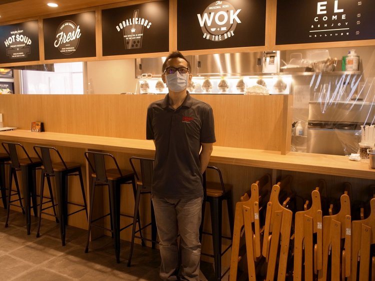 支配人の陳氏。