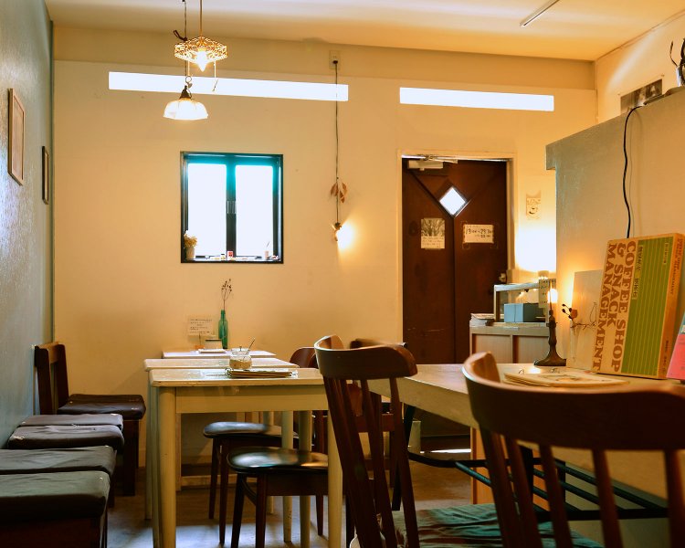 アキ・カウリスマキの世界がコンセプトとなっている『JUHA』の内装。