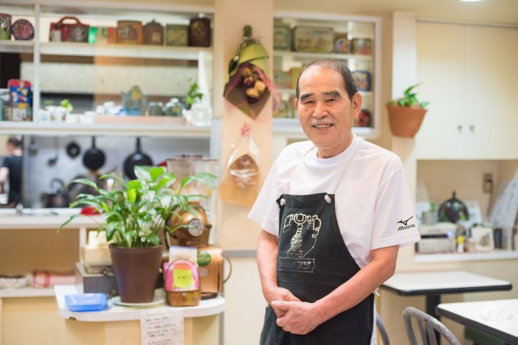 店舗は大橋さんの実家で、その昔は大衆食堂を営んでいた。