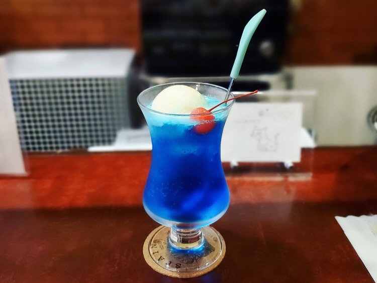 クリームソーダ 750円。