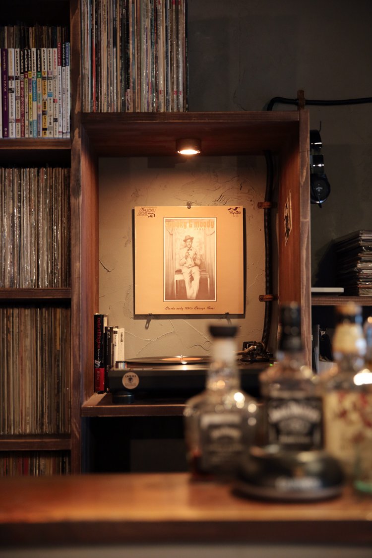 ブルースやオルガンジャズなどのブラックミュージックをアナログで。