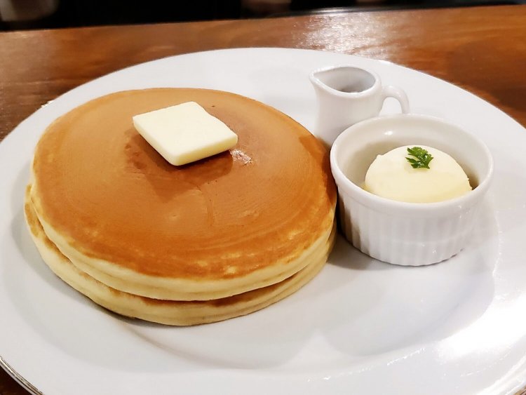 特製パンケーキ800円。