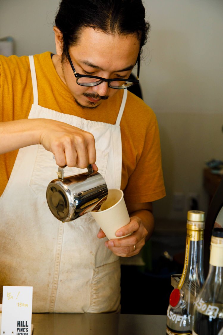 焙煎も松岡さん自ら行う。ブレンドの中身は秘密。