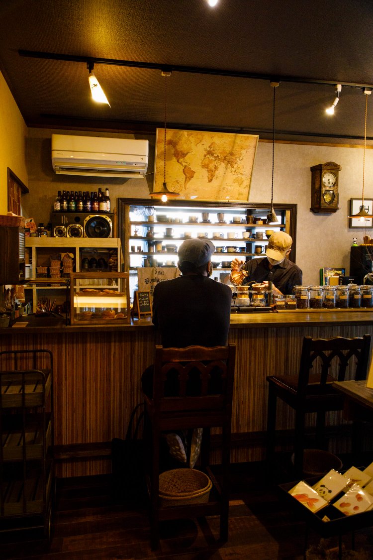 白橋さんは書家でもある。