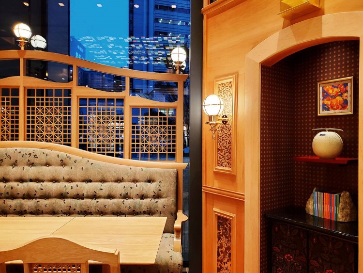 水信フルーツパーラー　店内02